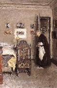 Edouard Vuillard Housewife oil on canvas